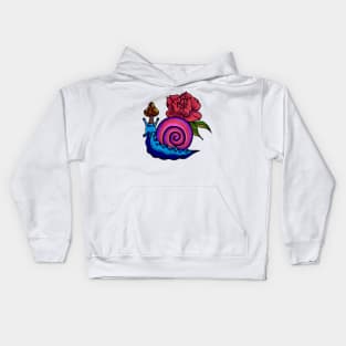 Snail Garden Kids Hoodie